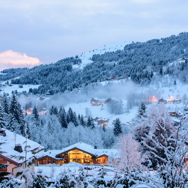 <center>Les Gets en hiver</center>